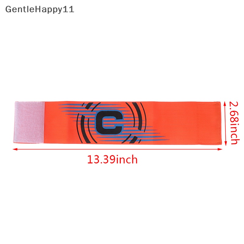 Gentlehappy Captain Armband Colorful Football Sepak Bola Flexible Adjustable Player Armband id