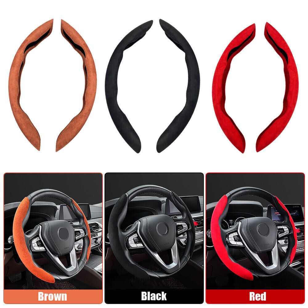 Cover Setir Mobil Beludru Steering Wheel Cover 38cm 15 Inch - LI315