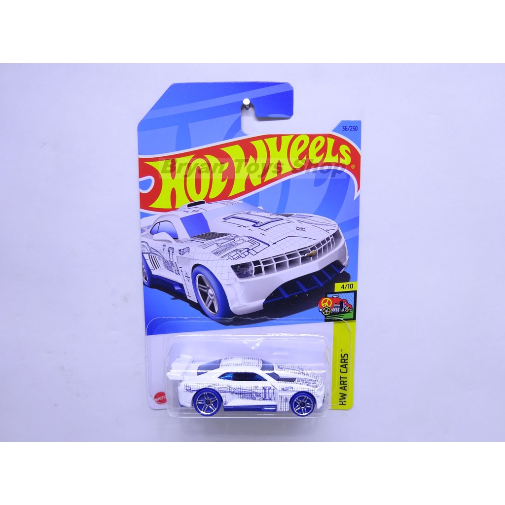 Hot Wheels Custom 11 Camaro Putih
