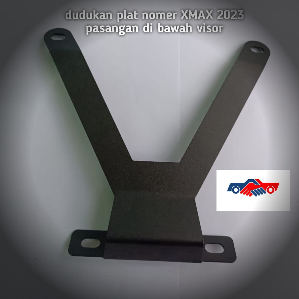 breket dudukan plat nomor NEW XMAX 2023