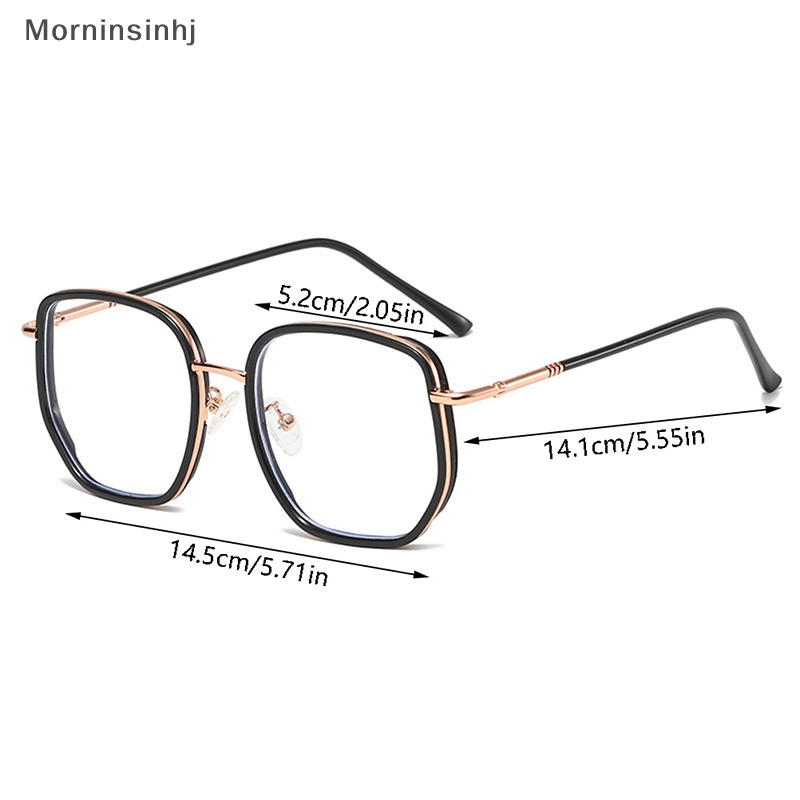 Mornin ins Tanpa makeupSquare frame Glassestransparan Eyewear Glasses Untuk Wanita id