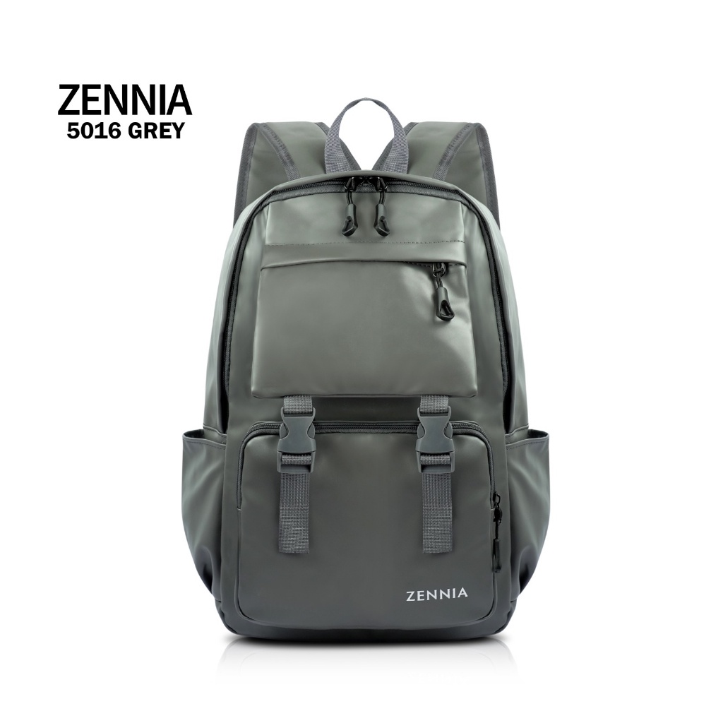 Tas Ransel Kulit Zennia 5016 Tas Sekolah Travell Fashion