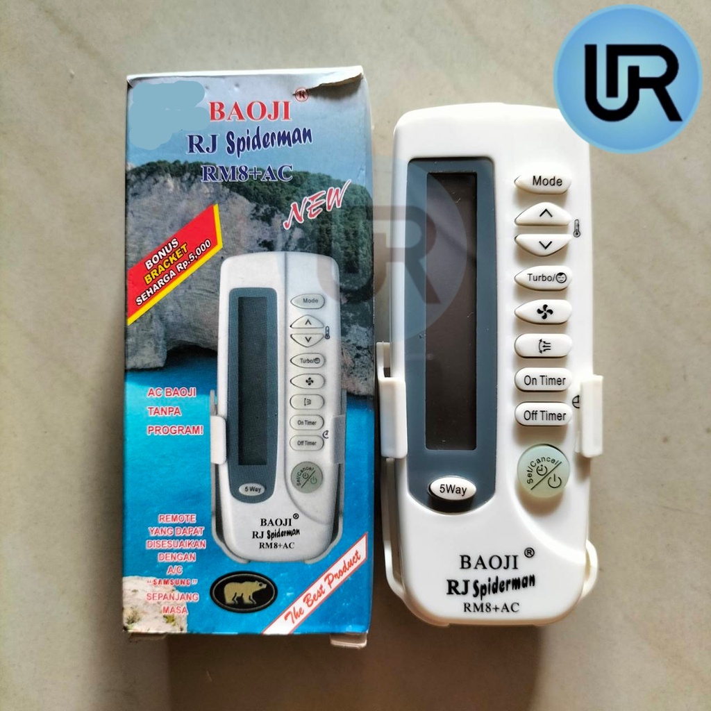 REMOT AC SAMSUNG MERK BAOJI RJ SPIDERMAN | REMOT AC SAMSUNG | REMOT SAMSUNG UNIVERSAL