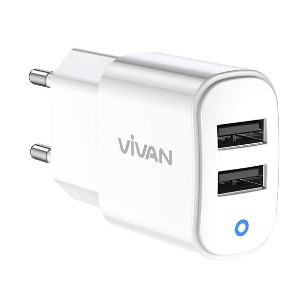 Charger Vivan VP01 Dual USB Output