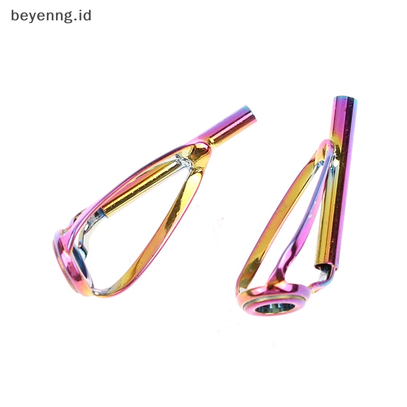 Beyen 1pc Sliver/Rain Top Tip Guide Ring Bebas Kusut Untuk Berputar Pancing ID