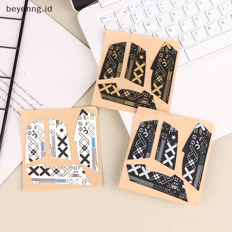 Beyen Mouse Grip Tape Skate DIY Stiker Non Slip Sedot Keringat Untuk Logitech G102 G304 ID