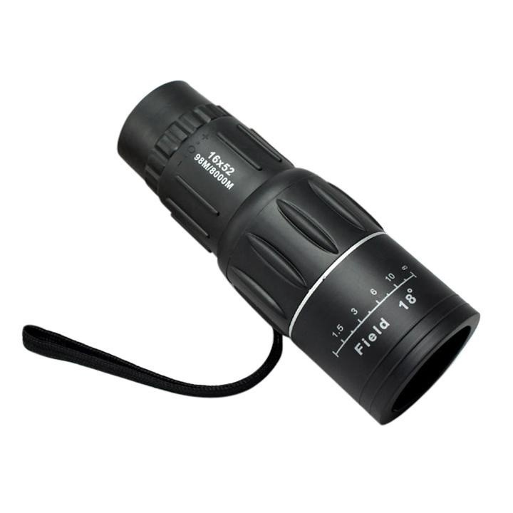 -18 Monocular Telescope 16x52 - 98M-8000M High Power Dual Focus Optic Zoom