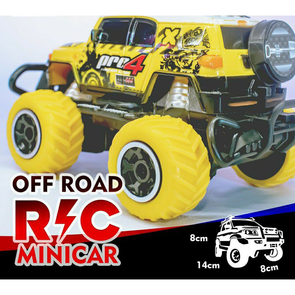 Mainan Mobil Mini RC Off Road 4x4 SUV dan Jeep - Remote Control Mini Car