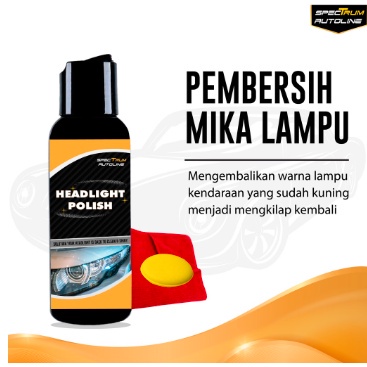 Headlamp Polish Pembersih Mika Lampu Pembersih Kaca Lampu Buram Bisa Cod Toko Imah