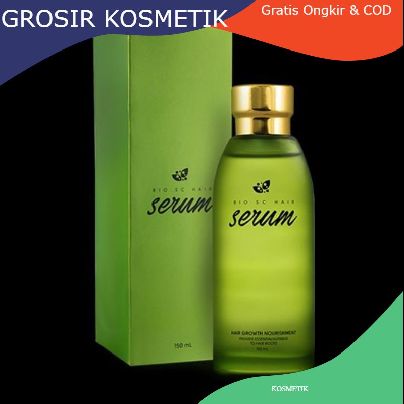 Bio Sc Hair Serum 150 ML penumbuh rambut 100% ASLI ADA HOLOGRAM'nya