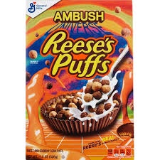 

Reeses Sweet Crunchy Corn Puffs Cereal 326gr - Sereal Reses