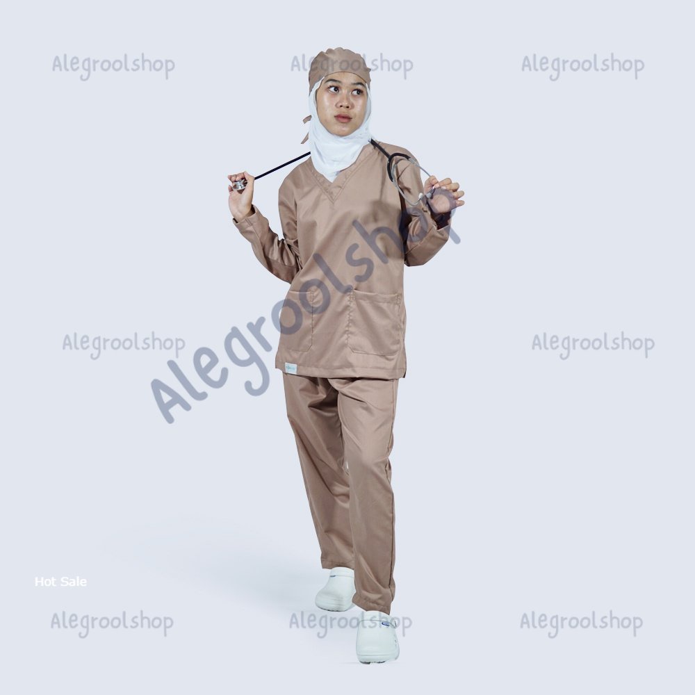 Doctor Scrub's Set Baju OK Lengan Panjang 'Cito Series'