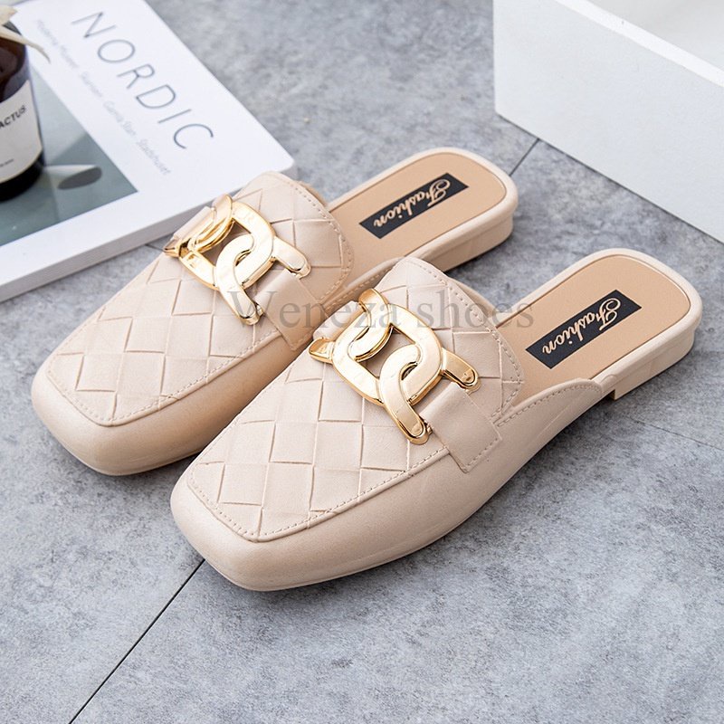 Sandal Sepatu Elegan 002 Flat Wanita Import Sepatu Sandal Wanita Keren Model Korea Style 2023