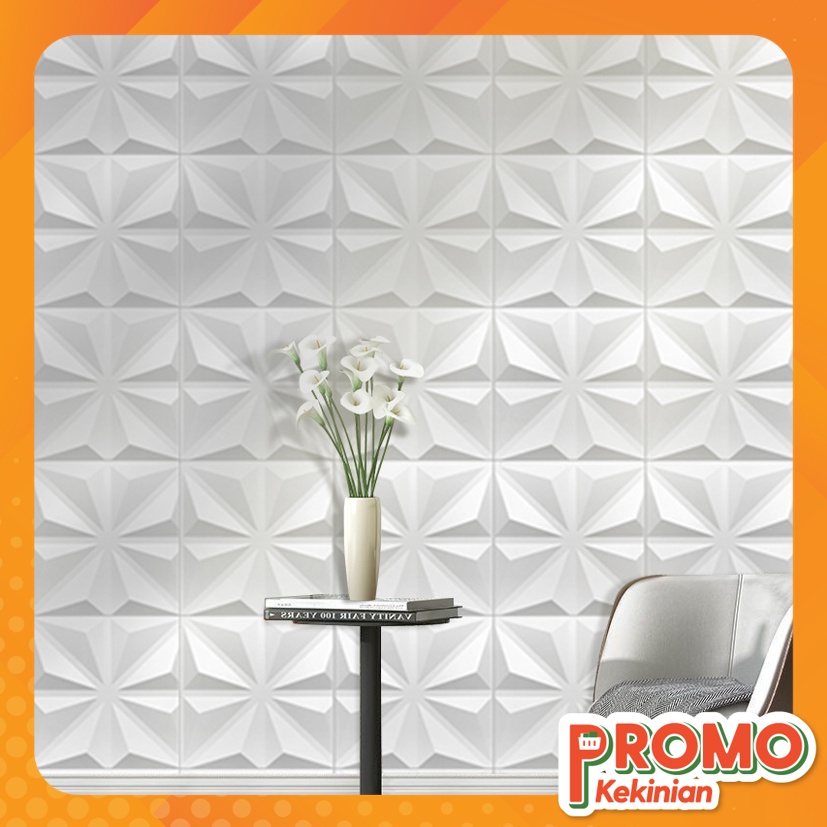 PROMO KEKINIAN H5430 Wallpanel PVC / Wall Panel PVC 3D / Wallpaper Dinding Dekorasi / WallPanel 3D