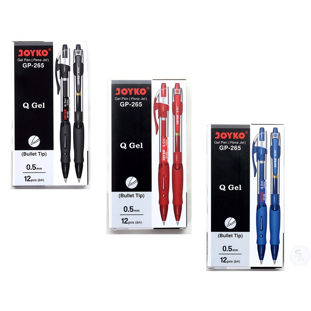 

JOYKO - Pulpen Gel GP-265 Q-Gel 0.5mm - Lusin