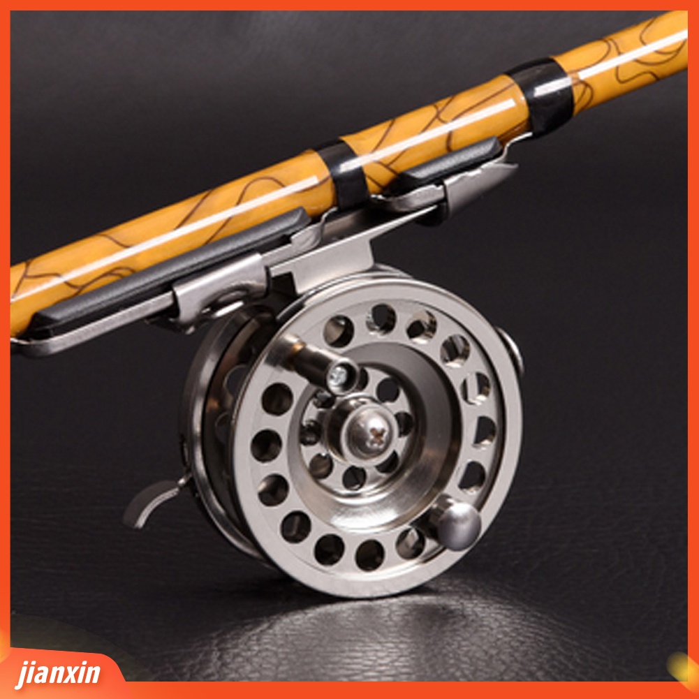 (In Stock) D50 /D60 Ultralight CNC Aluminium 1:1 2bears Ice Fly Fishing Reel Tangan Kanan