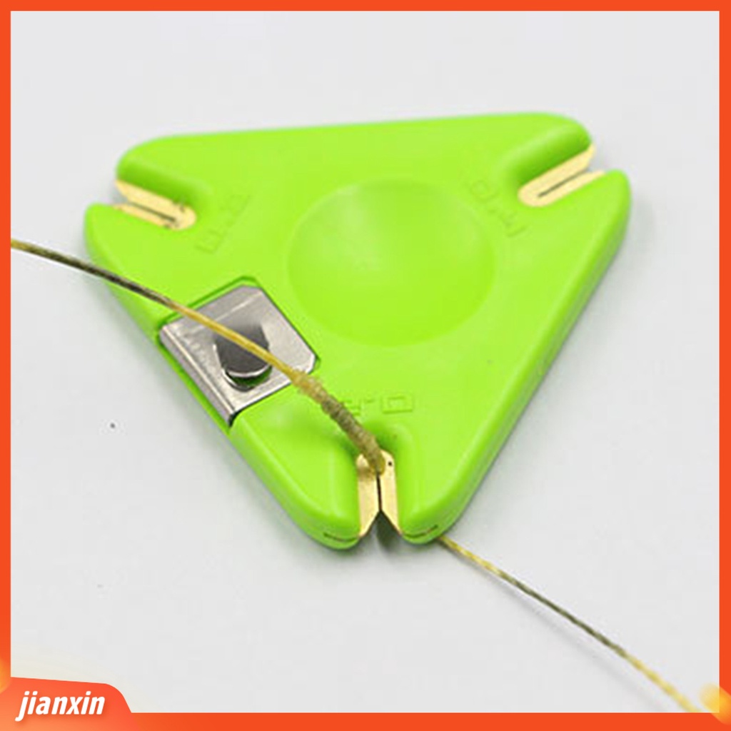 (In Stock) Alat Kupas Pancing Tahan Aus Kuat Dan Kokoh Simple Digunakan Ukuran Kecil Plastik Ringan Reusable Stainless Portable Line Cutter Fishing Tackle