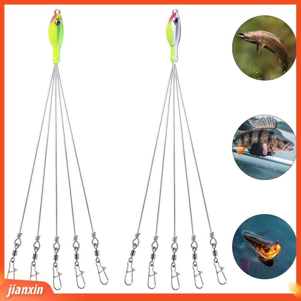 (In Stock) 17cm Portabel Group Attack Lure Jarak Lempar Panjang Tahan Korosi Tahan Lama Andal Umpan Pancing Untuk Pecinta Memancing