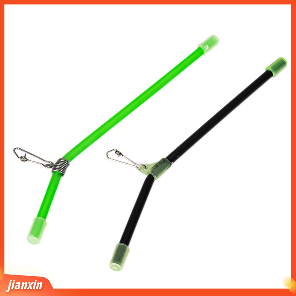 (In Stock) 20Pcs /Set Tabung Keseimbangan Memancing Solid Kuat Pin ABS Berpengait Kepala Snaps Kuat Pin Konektor Bercahaya Untuk Angling