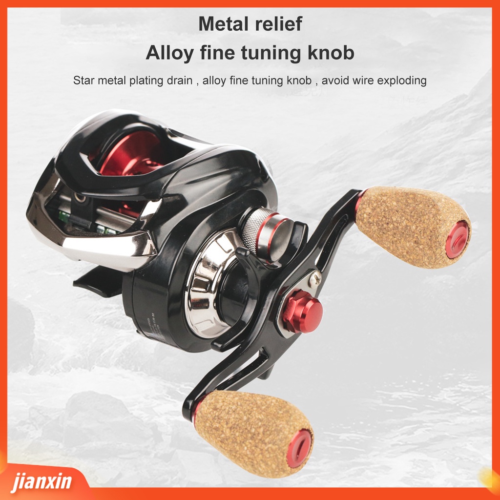 (In Stock) Fishing Reel High Speed Quick Detach Halus Menggunakan Double Break Baitcast Gulungan Pancing Untuk Angling