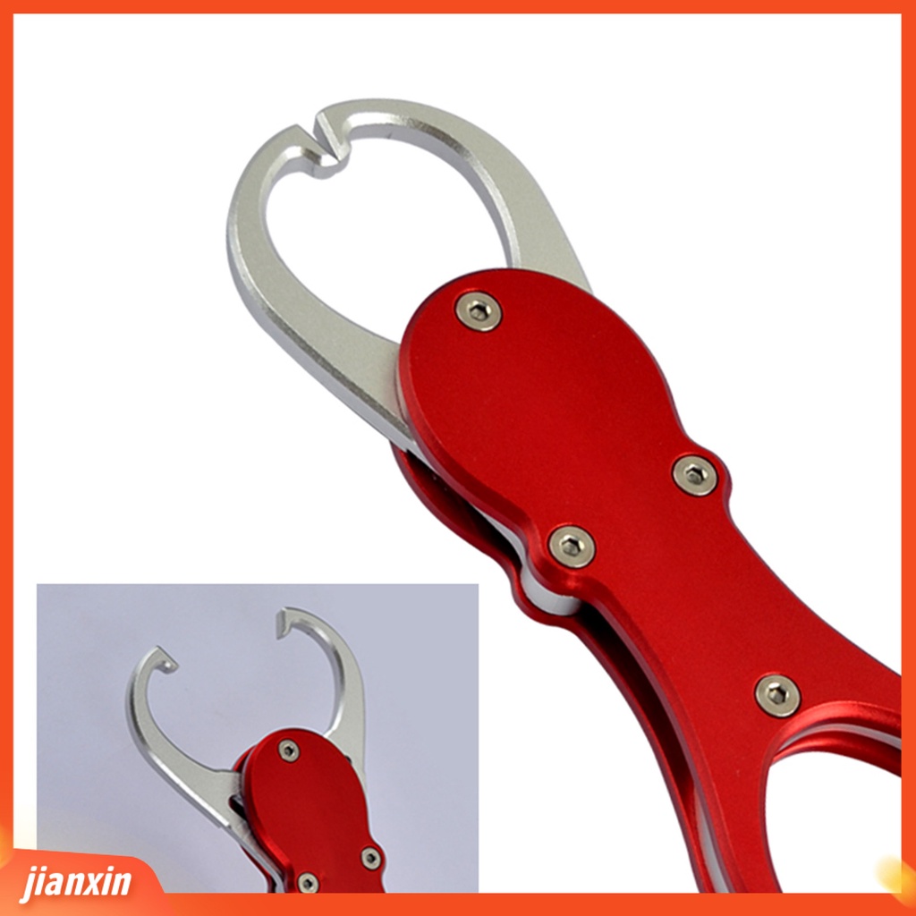 (In Stock) Portabel Paduan Aluminium Memancing Grip Hook Lip Gripper Tackle Alat Aksesori
