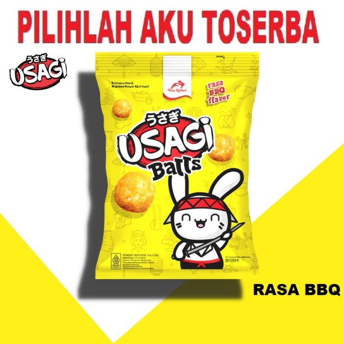 USAGI BALLS BARBEQUE BBQ - ( HARGA 1 DUS isi 30 )