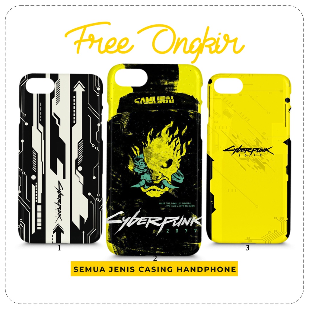 Case Game Cyberpunk 2077 Custom Casing HP Terbaru All Type