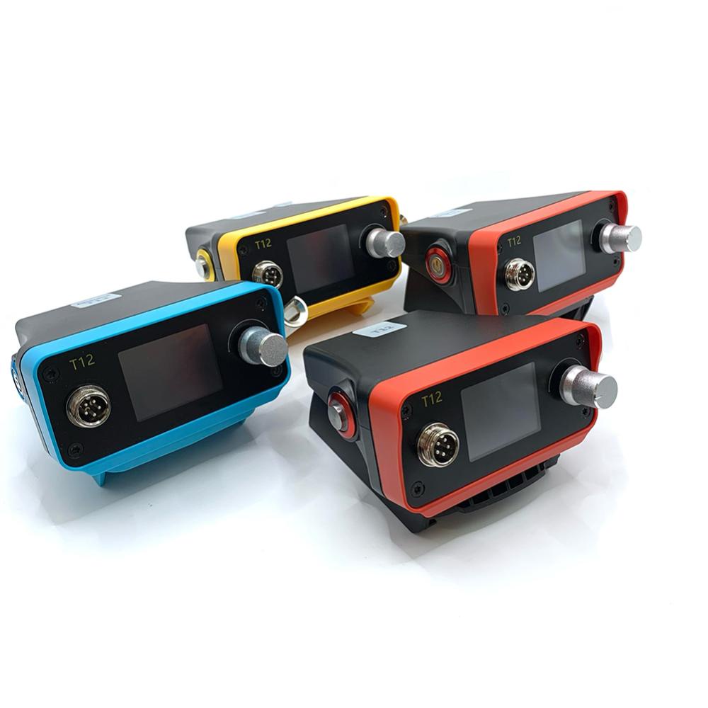 C5goon PTS300D T12 Cordless Soldering Iron Station Untuk Dewalt 20V Max Baterai Li-ion Untuk Makita/Milwaukee/Bosch Baterai Solder Listrik H1I7
