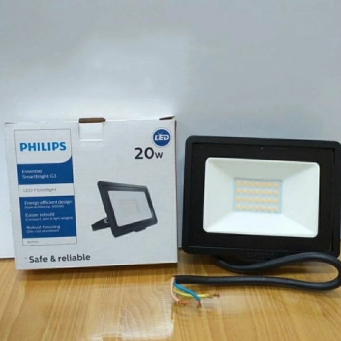 Lampu Sorot LED 20 Watt Philips BVP 150 Led18 Flood Light 20W BVP150
