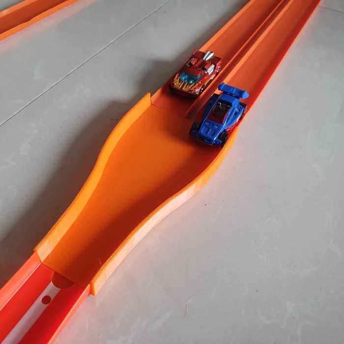 Hot Wheels Track Jalur Menyempit Merge Track by Trix Trax - Hot Wheels