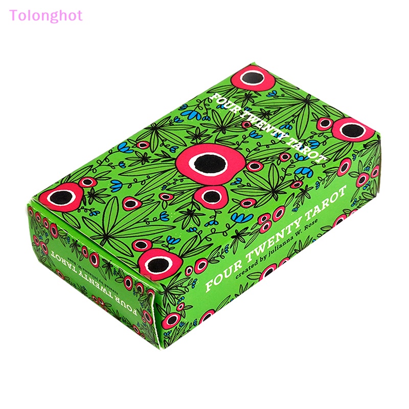 Tolonghot&gt; Empat Dua Puluh Tarot Ramalan Deck Pesta Keluarga Papan Permainan Kartu Pemula Fortune Telling Game well