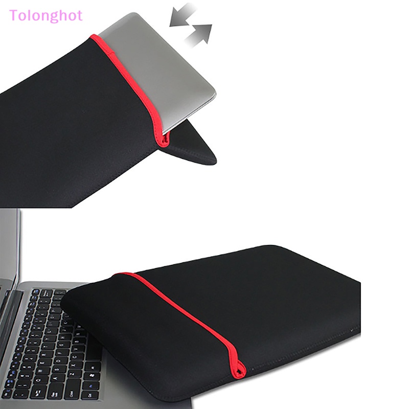 Tolonghot&gt; 7-14 Inch Laptop Pouch PC Case Bag Tas Pelindung Lengan Lembut Tablet PC Case Bag Tablet PC Case Bag well