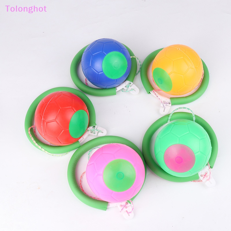 Tolonghot&gt; 1PC Skip ball Outdoor Fun toy ball Klasik Skipping Mainan Latihan Koordinasi Dan Keseimbangan hop jump playground may toy ball well