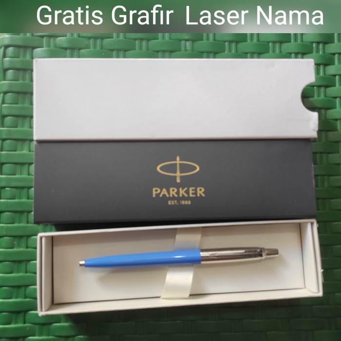 

Pulpen Parker Jotter + Gratis Grafir Laser Nama - Merah