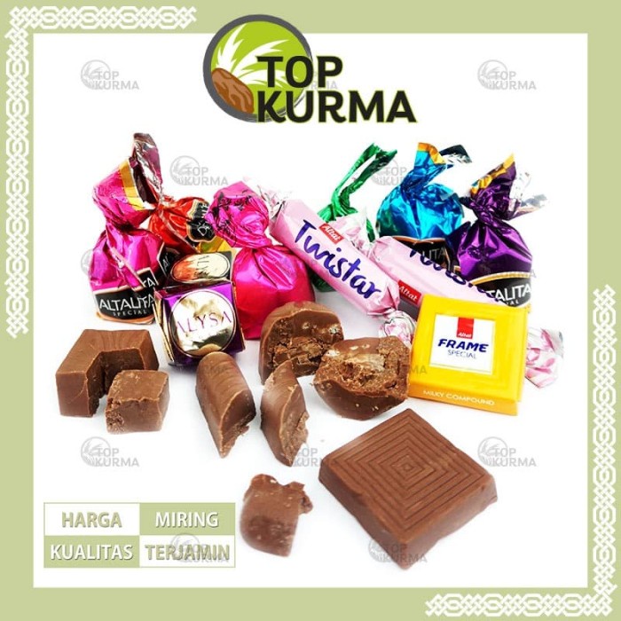 

✨Ready Stok✨ - Coklat Arab 1kg Chocolate Manis Mix 1kg oleh oleh haji umroh import