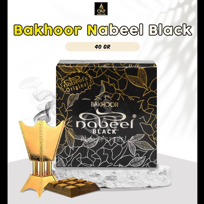 Bukhur Nabeel Black | Dupa Arab | Bukhur Nabeel