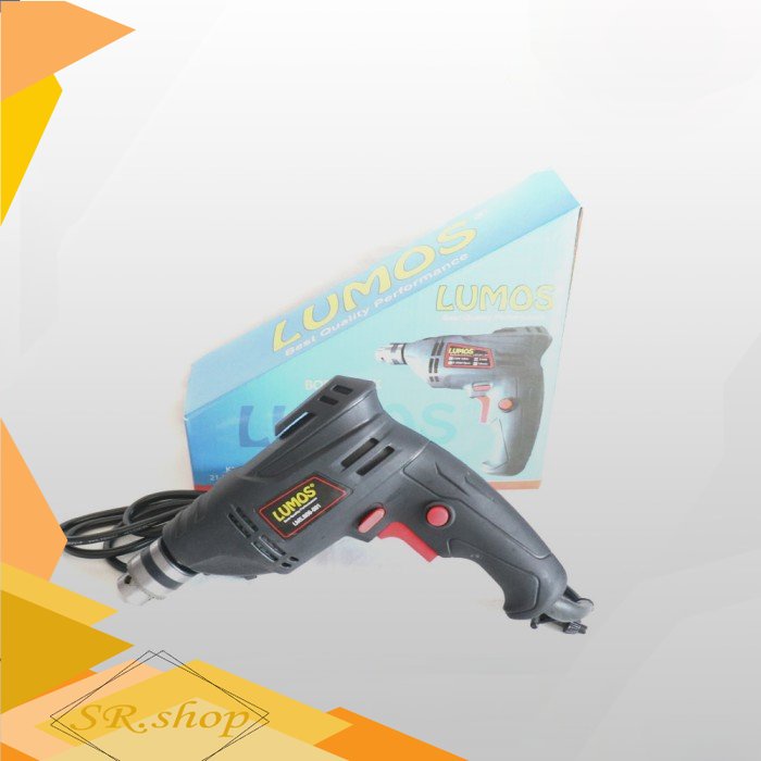 LUMOS MESIN BOR 10MM BOLAK BALIK ELECTRIK DRILL10 MM