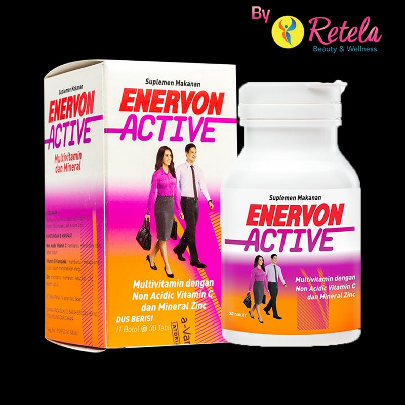 Enervon Active 1 Botol 30 Tablet