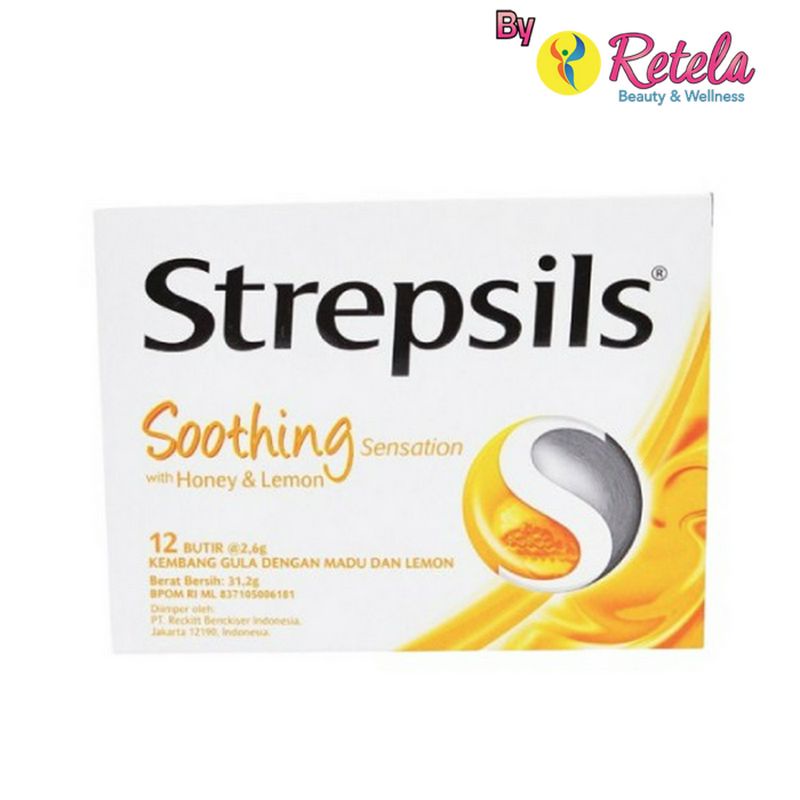 

Strepsils Honey & Lemon Sachet 12 Tablet Hisap