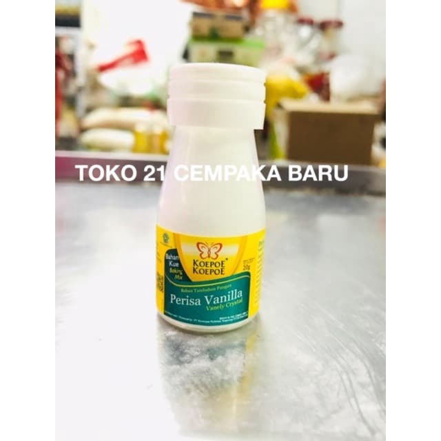 

Koepoe Koepoe PERISA VANILLA Bubuk Botol 20 gram | Vanillie Vanilli