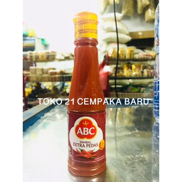 

ABC Sambal EXTRA PEDAS Botol 135 ml | Saos Saus Sambel Pedes ABC 135ml