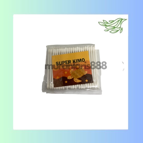 Cotton Bud Dewasa SUPER KKIMO isi 100 Sticks / Pembersih Telinga Korek Kuping Kapas Besar / Makeup K