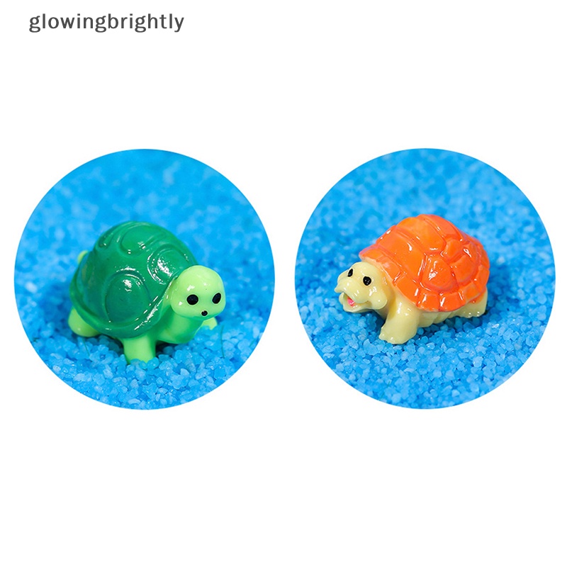 [glowingbrightly] 1pc Patung Miniatur Kura Mini Miniatur Taman Rumah Boneka TFX