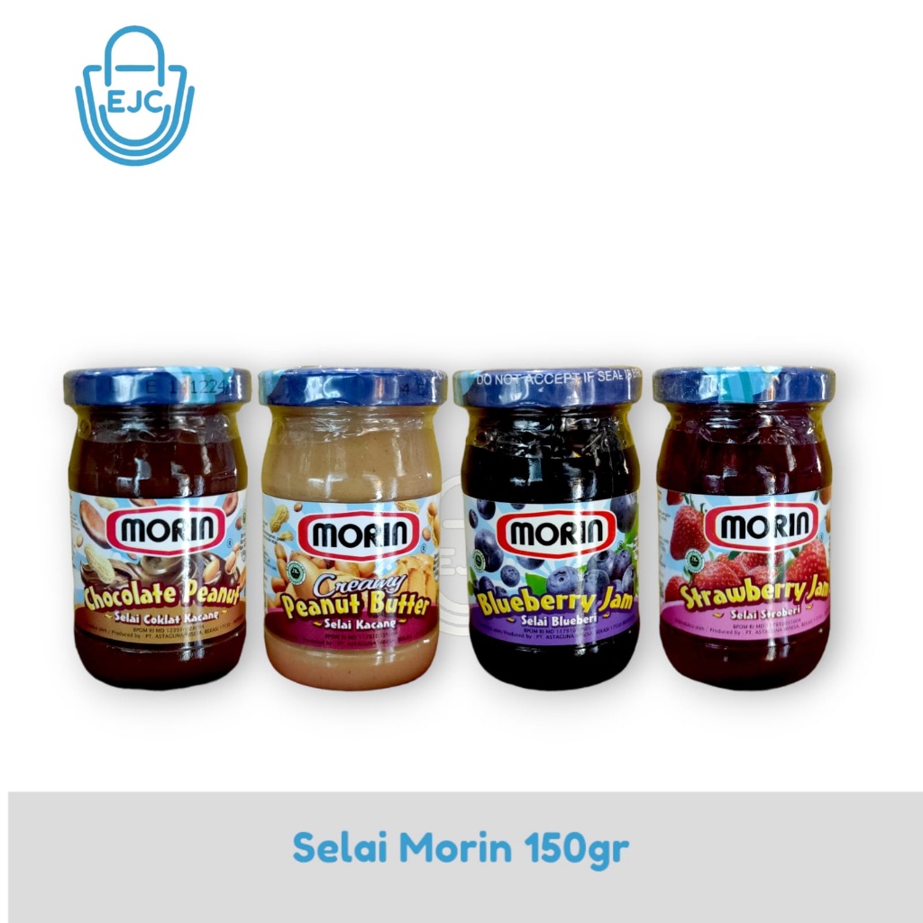 

[EJC] SELAI MORIN 150GR / SELAI ROTI 150GR / SELAI CHOCOLATE PEANUT / BLUEBERRY JAM / STRAWBERRY JAM / CREAMY PEANUT BUTTER