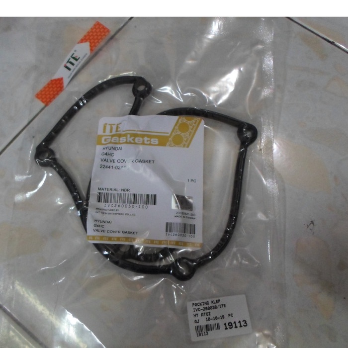 SPAREPART OTOMOTIF- Packing Klep/Tutup Klep Hyundai Atoz 1.0cc / KIA Visto ITE -KOMPONEN AKSESORIS