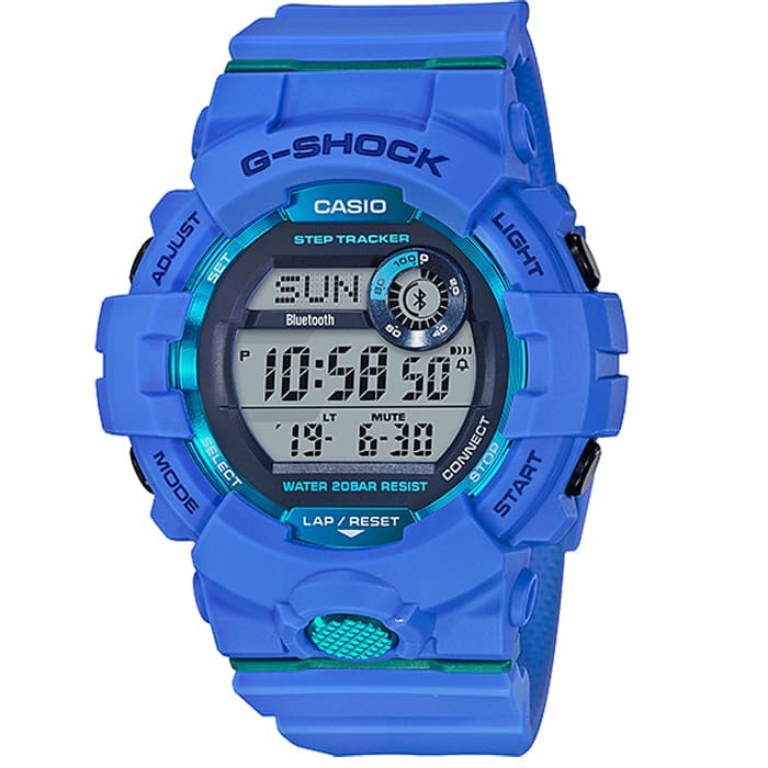 Original 100% Casio G-Shock G-SQUAD GBD-800-2DR Jam Tangan Pria GBD800 Garansi Resmi 2 Tahun