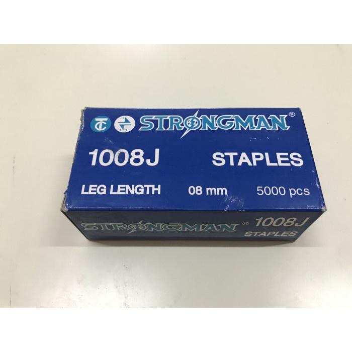 

Isi Staples Tembak 8 mm / Isi Stapler Tembak STRONGMAN 1008J