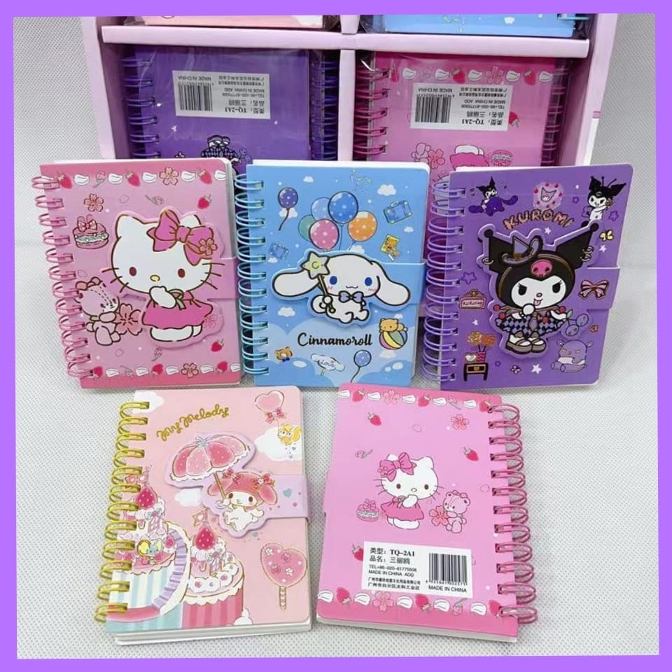 

GULAGULA - MINI BINDER BOOK MAGNET DAN NON MAGNET SANRIO | MINI BINDER | DIARY MINI | BUKU BINDER | KUROMI | CINAMORROL | MELODY | HELLOKITTY | BUKU KECIL | BUKU MEMO LUCU | DIARY MEMO | BUKU CATATAN KECIL | KADO ULANG TAHUN | CATATAN MINI | BUKU LUCU