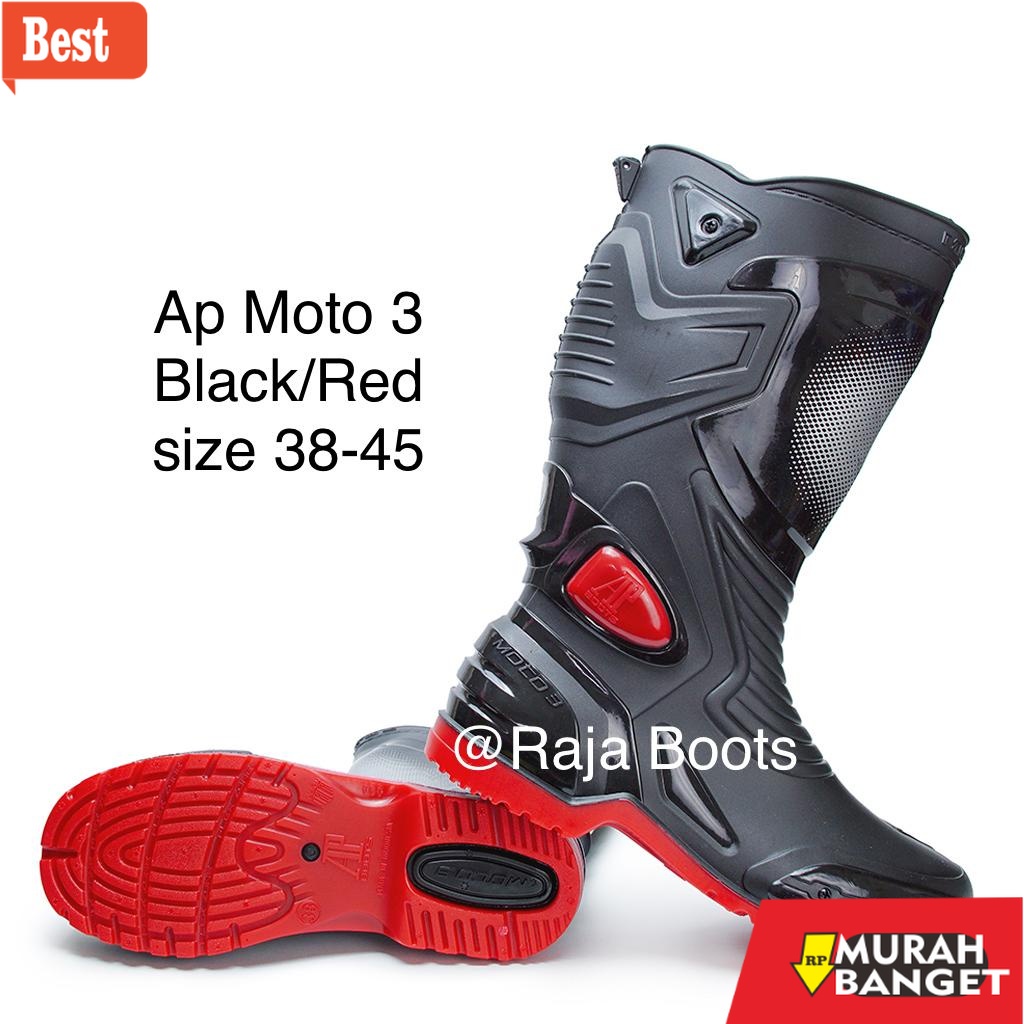 Boot pria terbaru- Sepatu Boot Ap Termurah MOTO