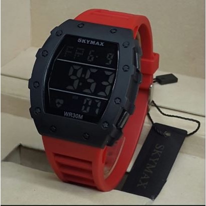 JAM TANGAN DIGITAL SEGI SKYMAX ORIGINAL